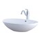 Novatto Porcelain Vessel Sink Combo with Chrome Faucet, Drain and Sealer NSFC-V07W359CH - alternate 4